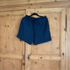 (Bundle 2 for $20) Mondetta Women’s Elastic Waist Athletic Shorts Navy Size M